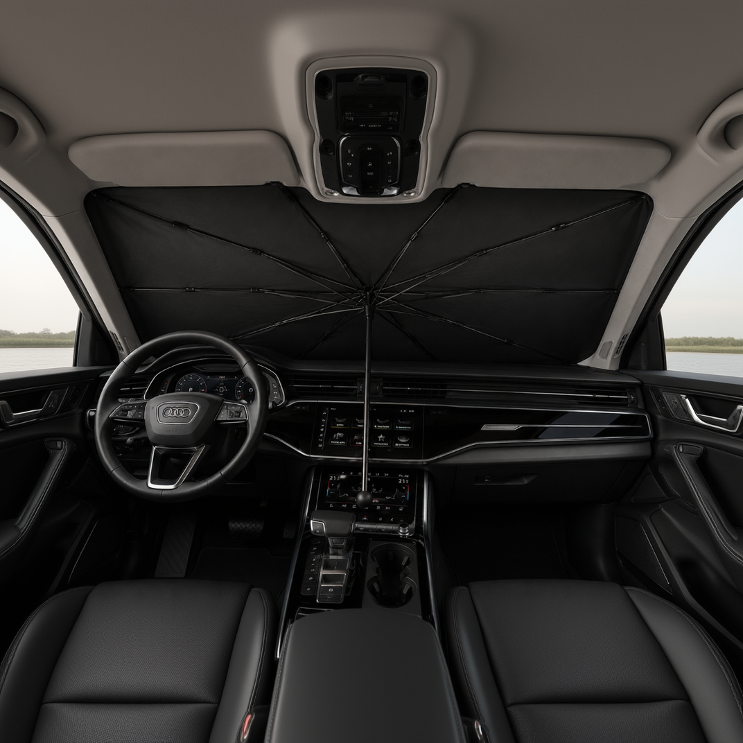 Foldable Car Windshield Sunshade – UV Protection
