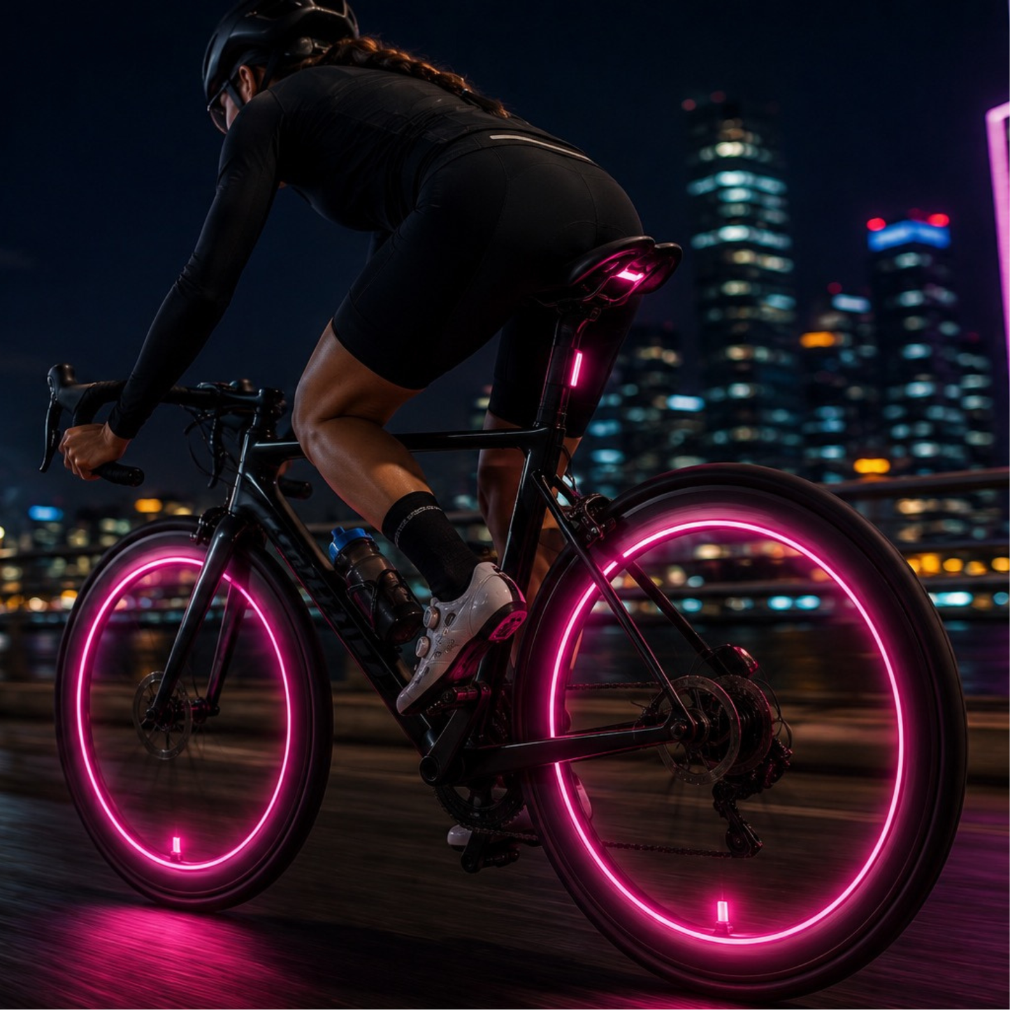 Universal Glow-in-the-Dark Tire Valve Caps