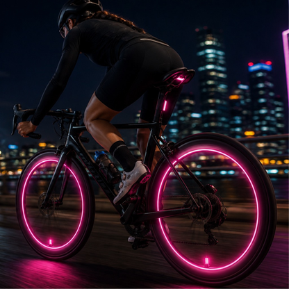 Universal Glow-in-the-Dark Tire Valve Caps