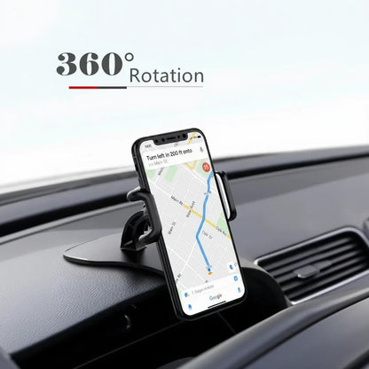 360° Car Phone Holder – Dashboard Mount