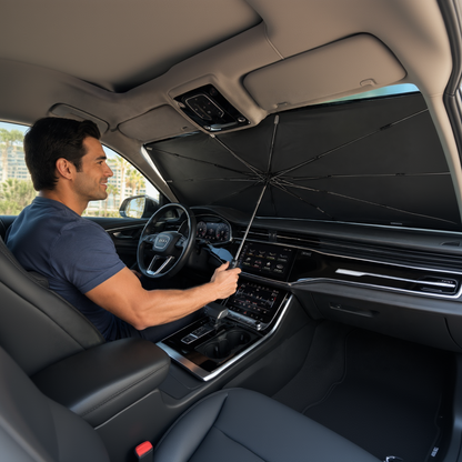 Foldable Car Windshield Sunshade – UV Protection