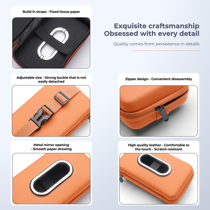 Car Tissue Box Holder – Multifunctional Sun Visor & Armrest Storage
