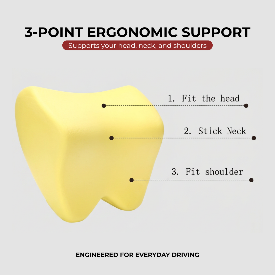 Comfort Memory Foam Car Support Cushion