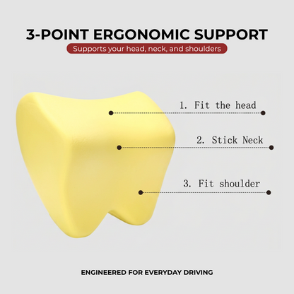 Comfort Memory Foam Car Support Cushion
