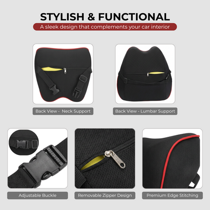 Comfort Memory Foam Car Support Cushion