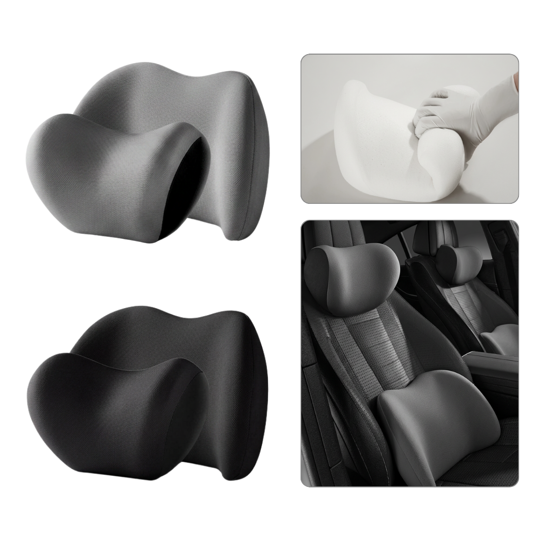 Premium Memory Foam Car Support Cushion
