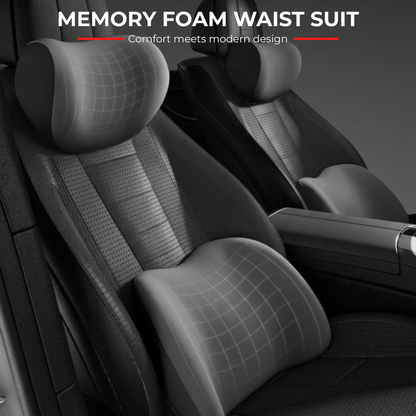 Premium Memory Foam Car Support Cushion