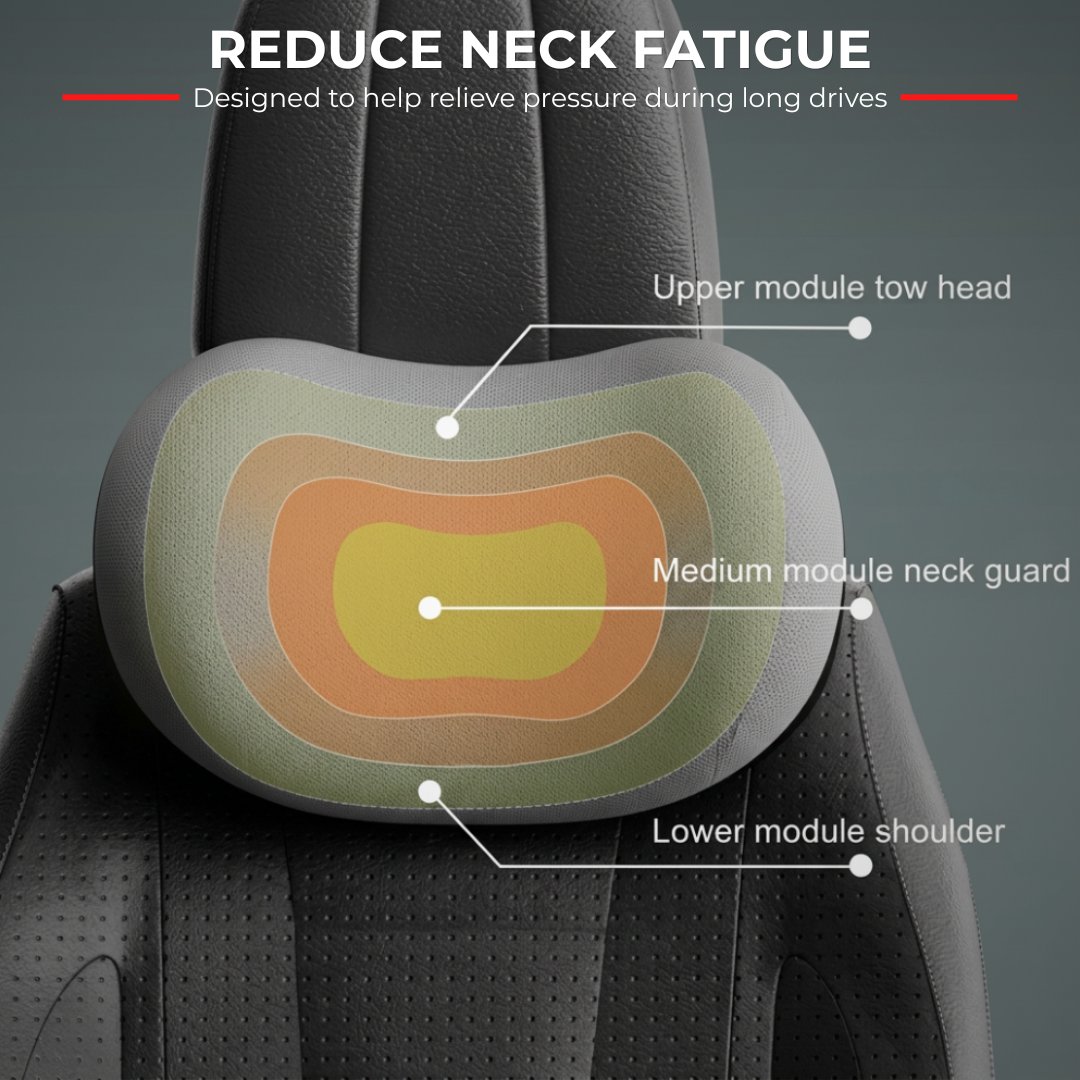 Premium Memory Foam Car Support Cushion