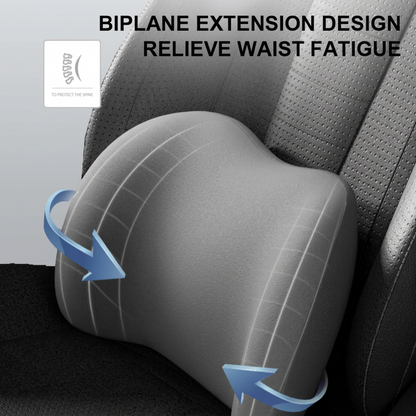 Premium Memory Foam Car Support Cushion