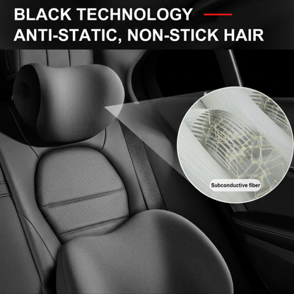 Premium Memory Foam Car Support Cushion