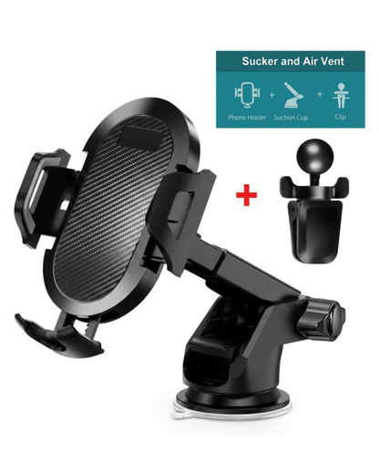 Long Arm Car Phone Mount – Suction Cup Holder