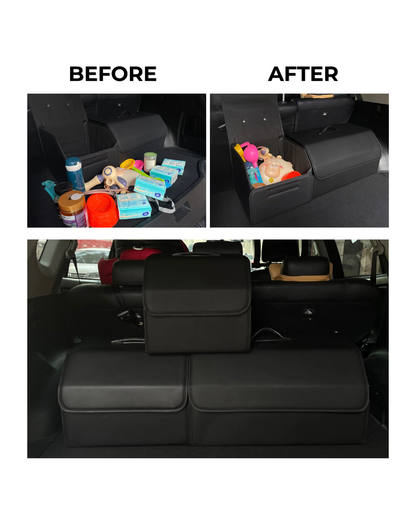Premium Foldable Car Trunk Organizer