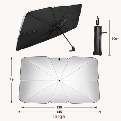 Foldable Car Windshield Sunshade – UV Protection