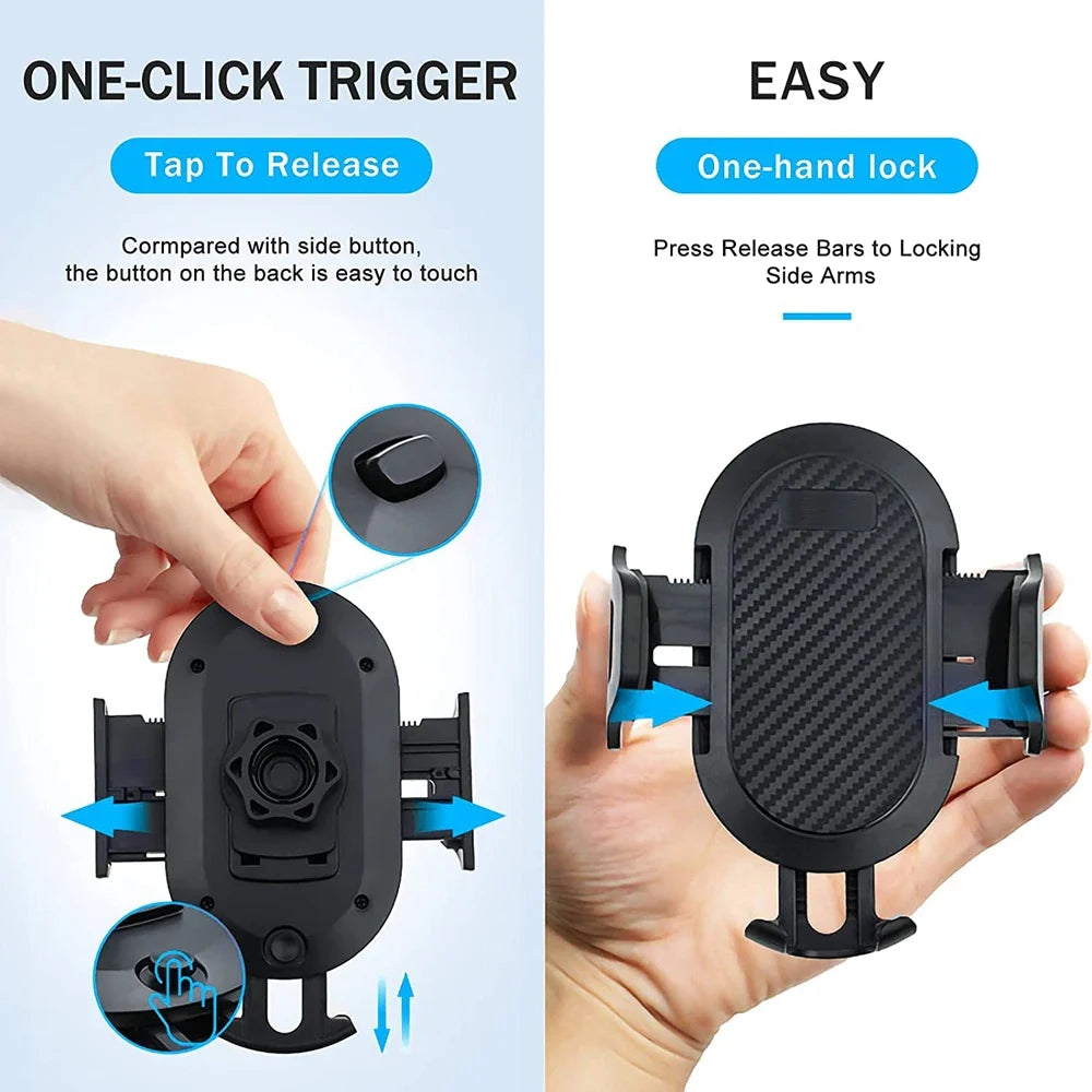 Long Arm Car Phone Mount – Suction Cup Holder