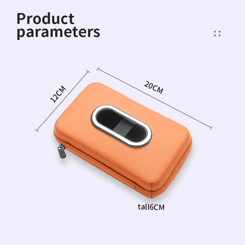 Car Tissue Box Holder – Multifunctional Sun Visor & Armrest Storage