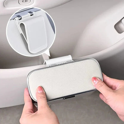 Car Trash Can with Lid – Hanging Storage Bin for Car Interior