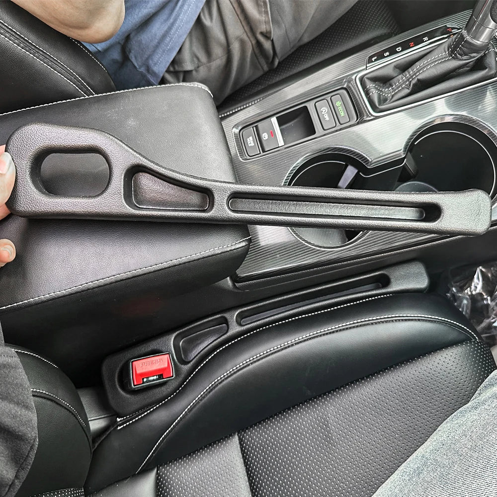 2-Pack Car Seat Gap Filler Organizer – Dual Slot Storage for Phone, Keys & Essentials