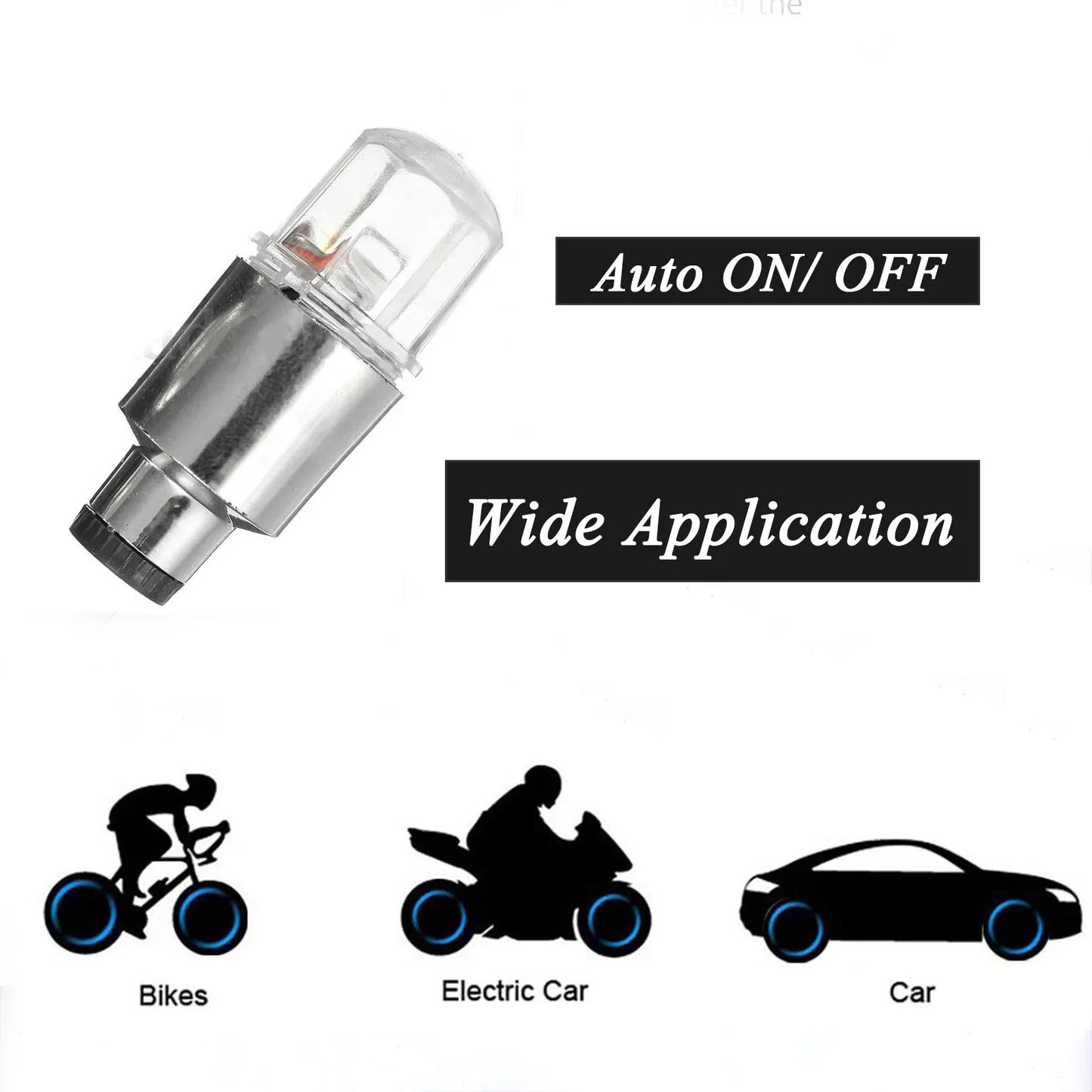 LED Wheel Valve Lights (Motion Activated)