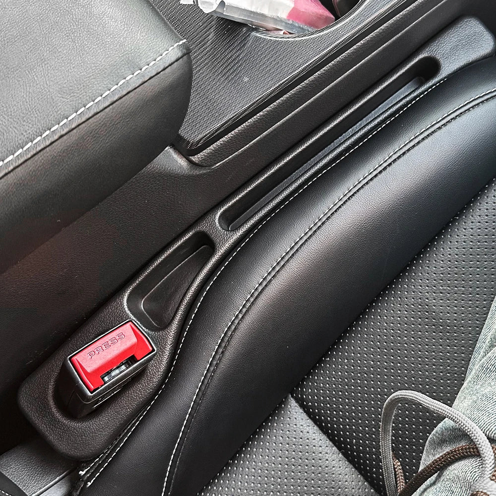2-Pack Car Seat Gap Filler Organizer – Dual Slot Storage for Phone, Keys & Essentials