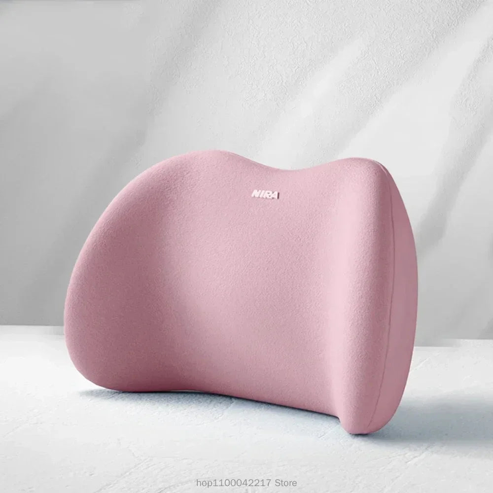 Ergonomic Car Neck & Lumbar Support Cushion Set