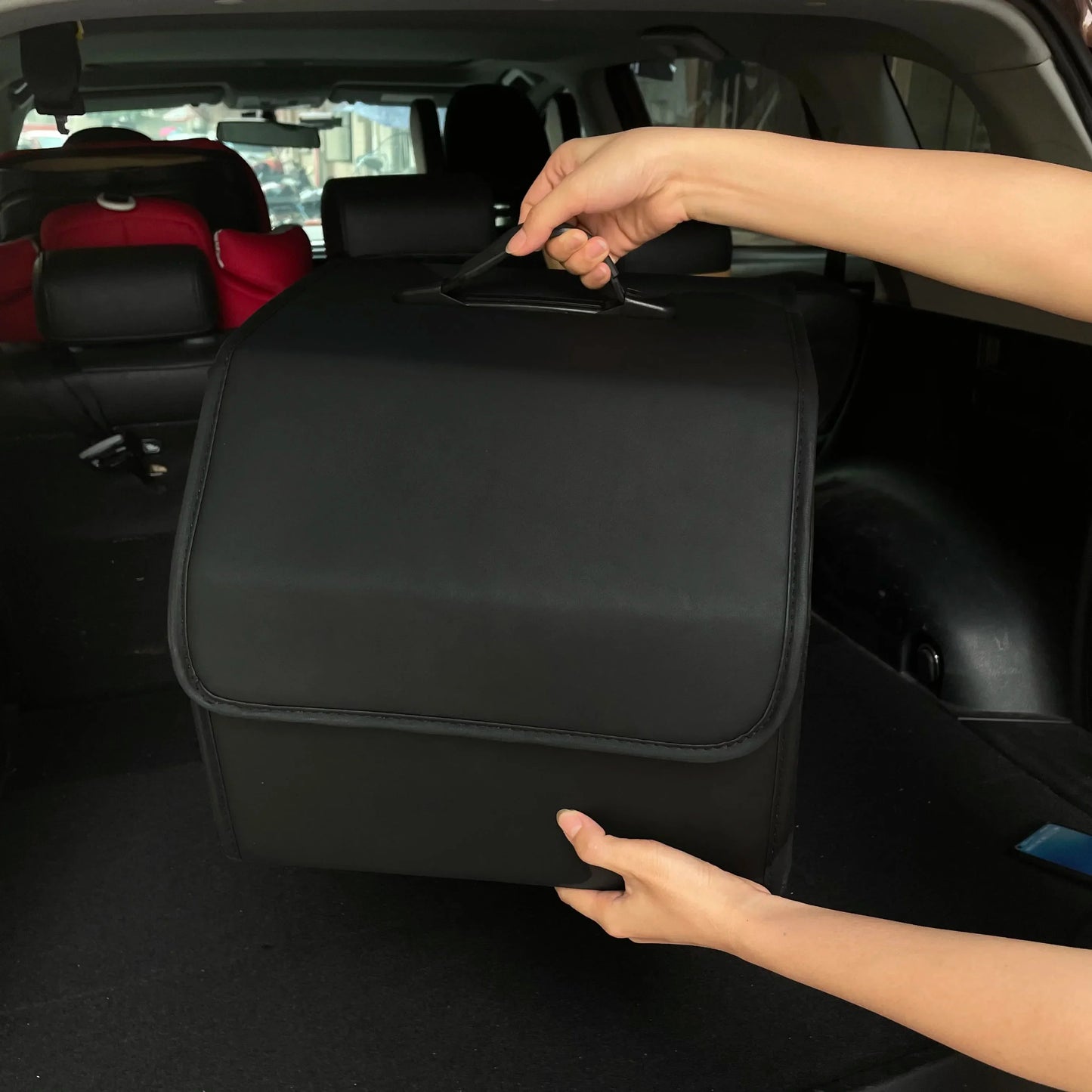 Premium Foldable Car Trunk Organizer