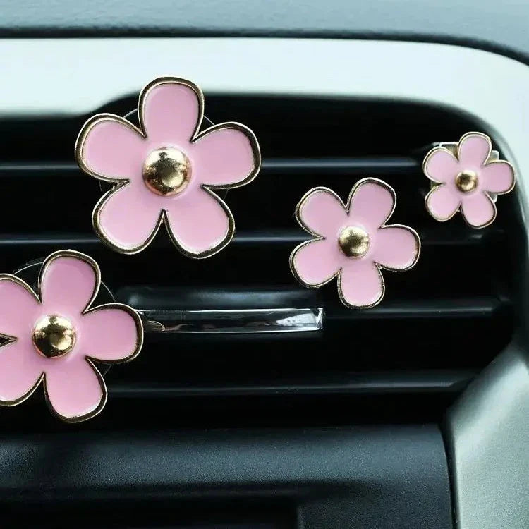 Daisy Car Vent Aroma Diffuser Set