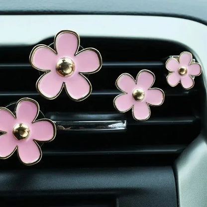 Daisy Car Vent Aroma Diffuser Set