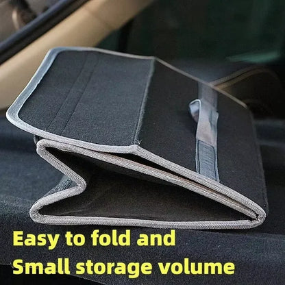 Felt Car Trunk Organizer – Large Anti-Slip Storage Box