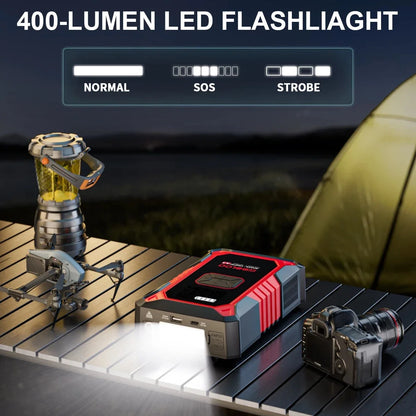 GOOLOO A3 Portable Jump Starter & Air Compressor 3000A
