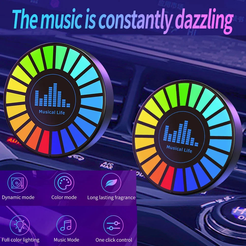 Smart RGB Music Rhythm Light & Aroma Diffuser