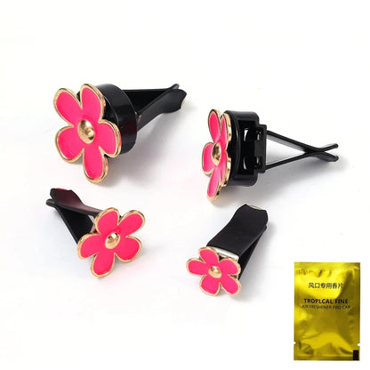 Daisy Car Vent Aroma Diffuser Set