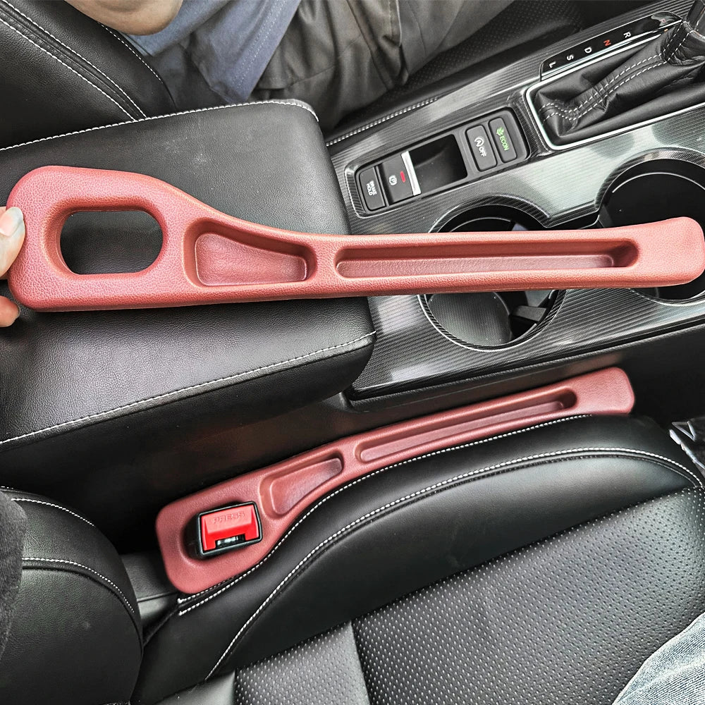 2-Pack Car Seat Gap Filler Organizer – Dual Slot Storage for Phone, Keys & Essentials