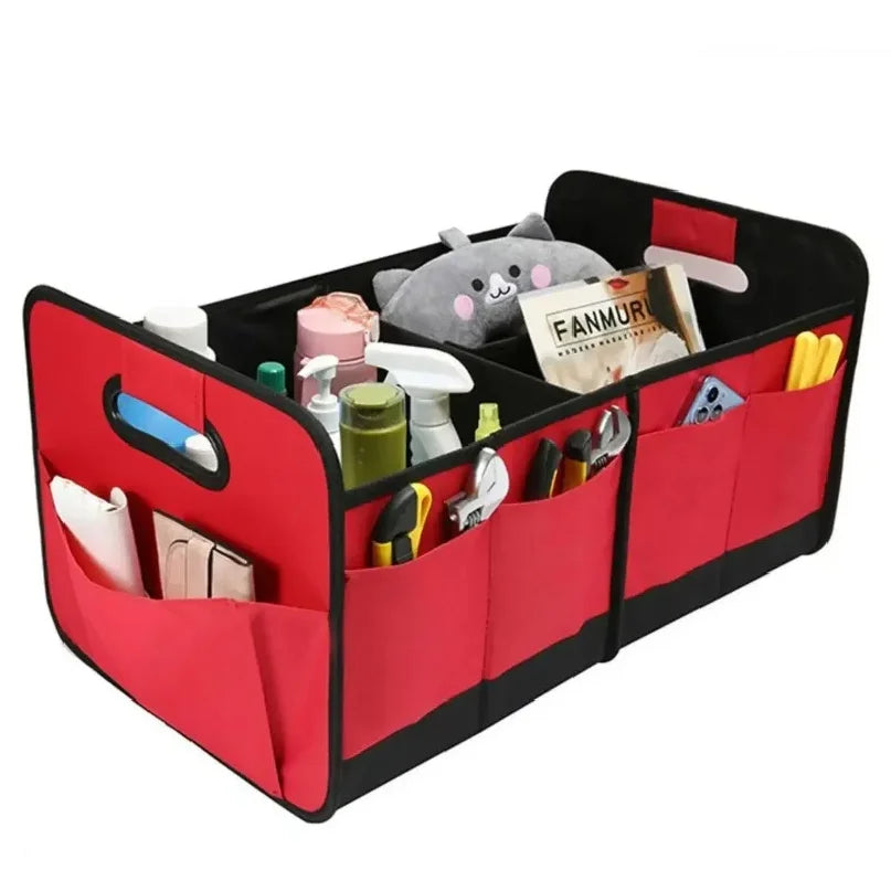 Car Trunk Organizer – Foldable Large Capacity Storage Box