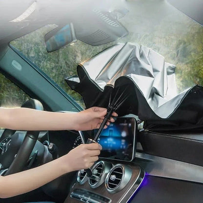 Foldable Car Windshield Sunshade – UV Protection