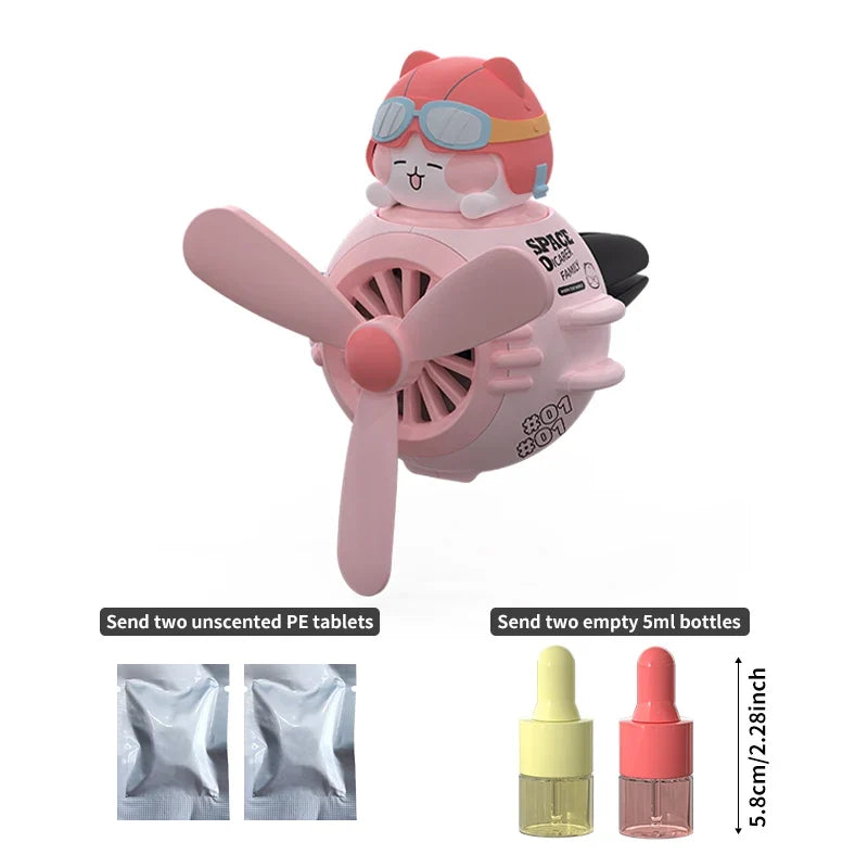 Magnetic Cartoon Car Vent Aroma Diffuser