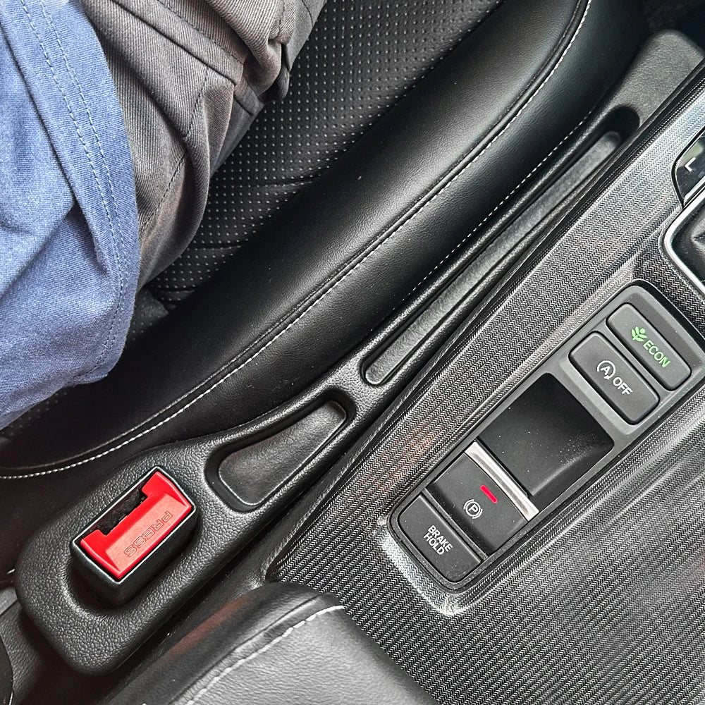 2-Pack Car Seat Gap Filler Organizer – Dual Slot Storage for Phone, Keys & Essentials