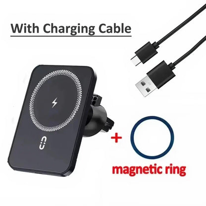 MagSafe Car Phone Holder – 15W Wireless Charging