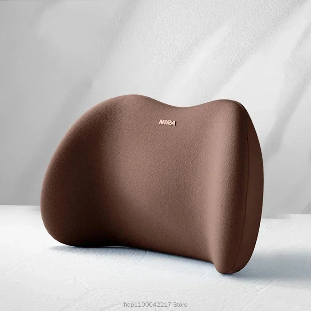 Ergonomic Car Neck & Lumbar Support Cushion Set