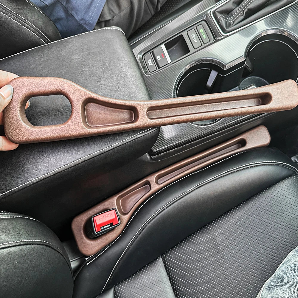 2-Pack Car Seat Gap Filler Organizer – Dual Slot Storage for Phone, Keys & Essentials