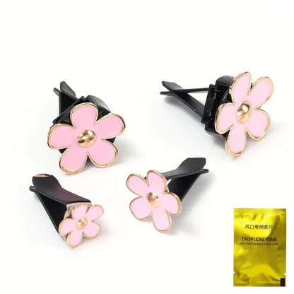 Daisy Car Vent Aroma Diffuser Set
