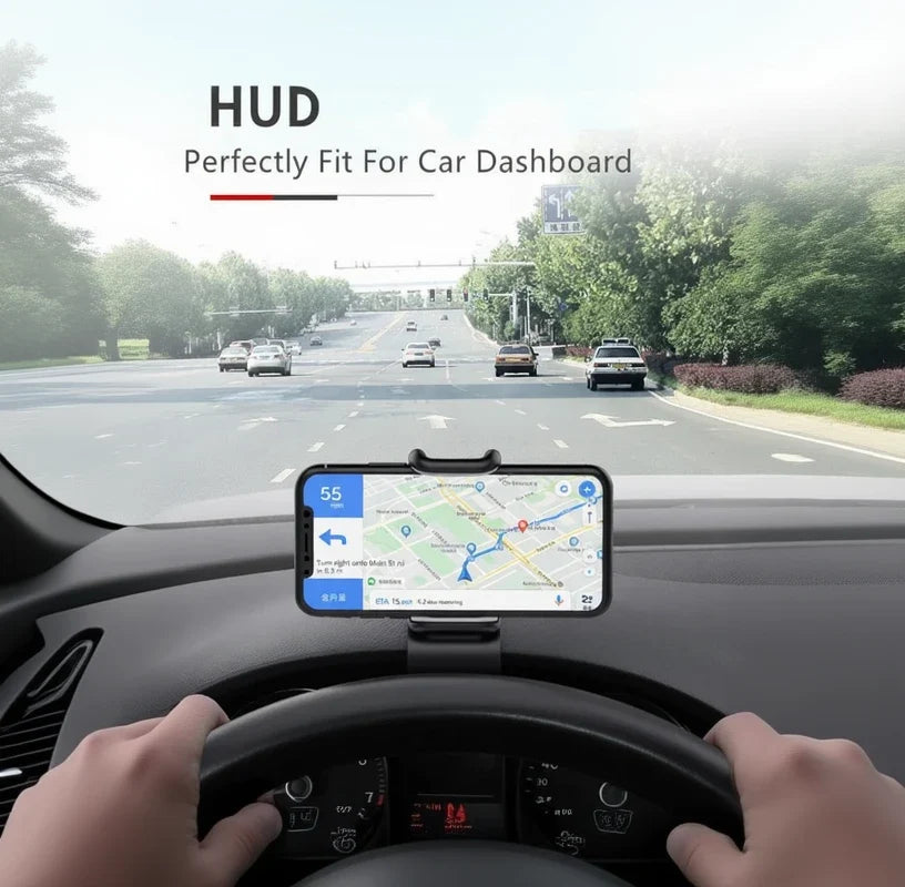 360° Car Phone Holder – Dashboard Mount