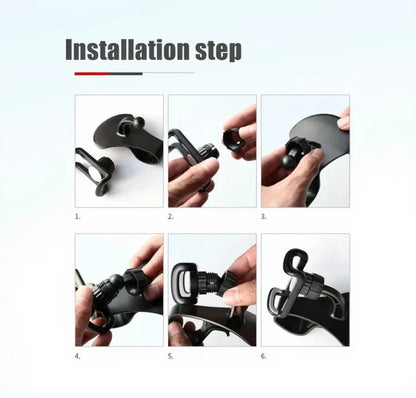 360° Car Phone Holder – Dashboard Mount