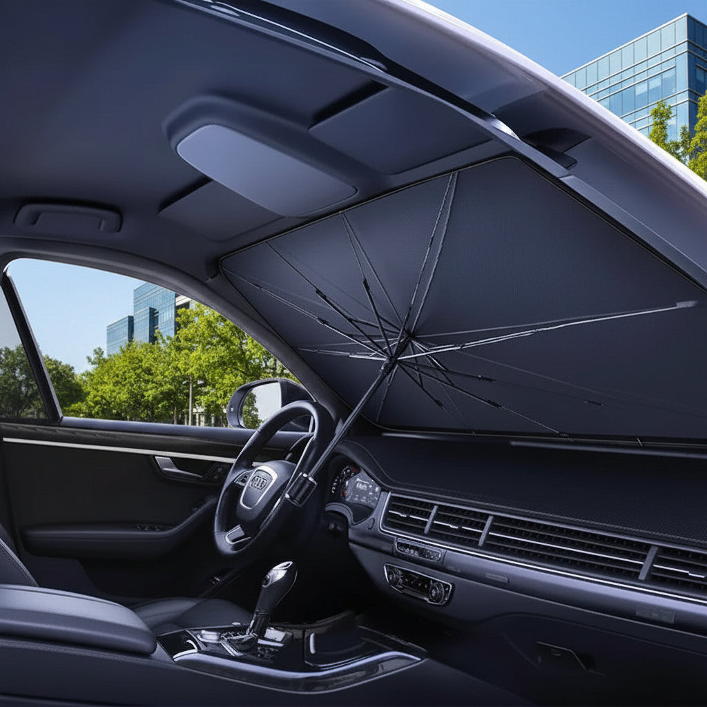 Foldable Car Windshield Sunshade – UV Protection